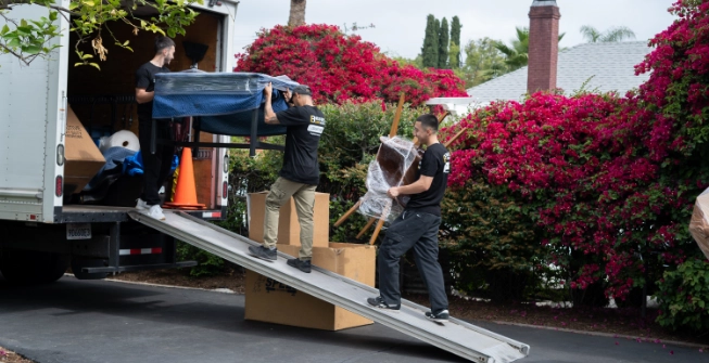 Movers loading items